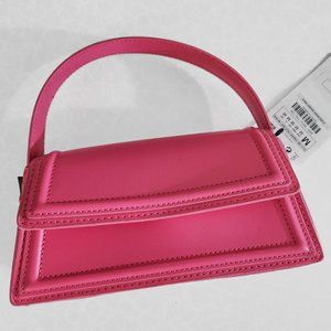 NWT Zara Women's MINI CITY BAG Pink Rare